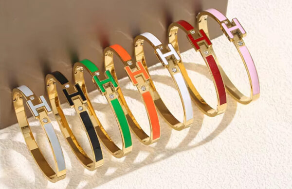 Diamond Letter Bracelet